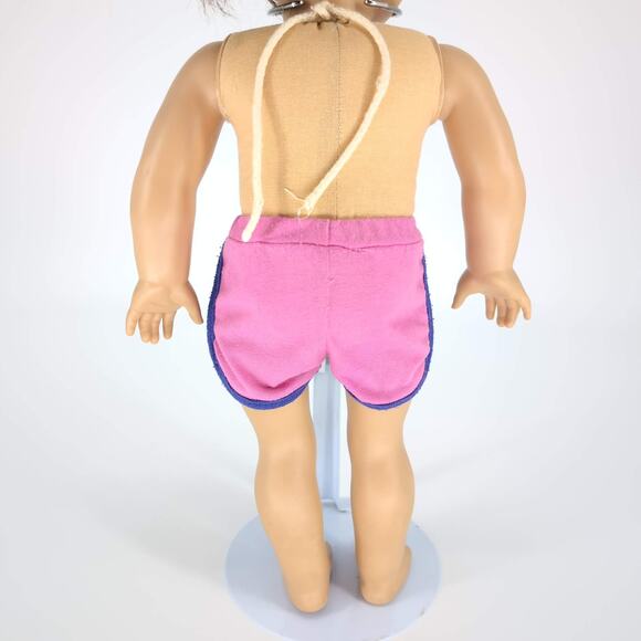Unbranded Pink and Purple Doll Running Shorts for 18" Dolls - GUC - Picture 3 of 9